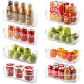 Refrigerator Organizer Bins  Durable and transparent PET kitchen organizer bin Factory